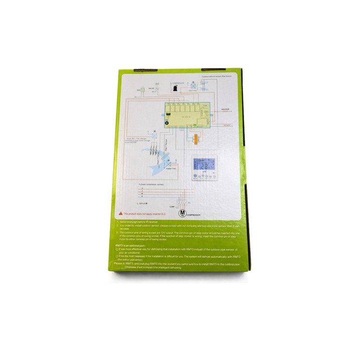 کیت کنترلر یونیورسال کولر گازی مدل QD-U12A