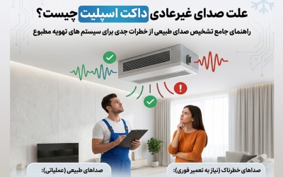صدای عجیب داکت اسپلیت از چیست؟