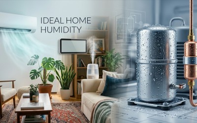 تعیین و تنظیم رطوبت ایده‌آل خانه از نظر مهندسی تاسیسات (HVAC)