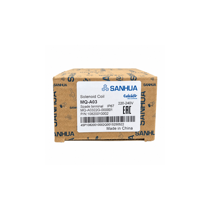 بوبین شیر برقی SANHUA مدل MQ-A03 کد MQ-A0322G-000001