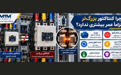 چرا کنتاکتور بزرگ‌تر الزاماً عمر بیشتری ندارد؟