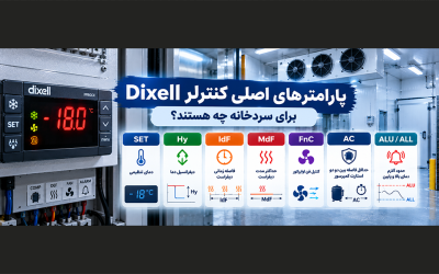 پارامترهای اصلی کنترلر Dixell برای سردخانه چه هستند؟