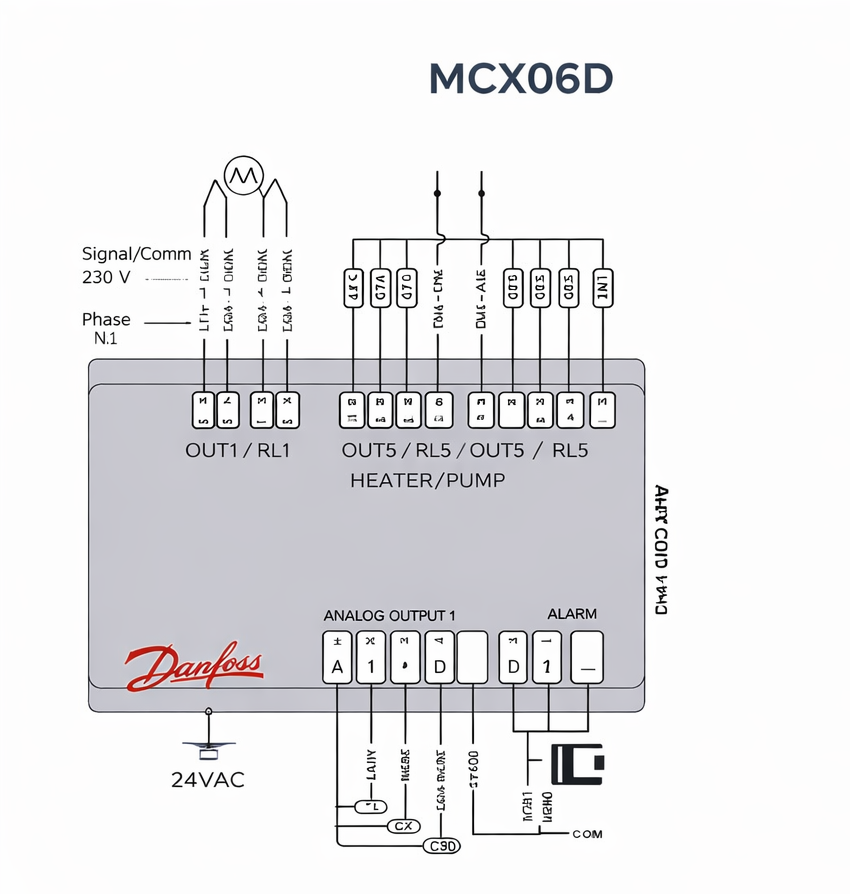 کنترلر دانفوس مدل MCX06d