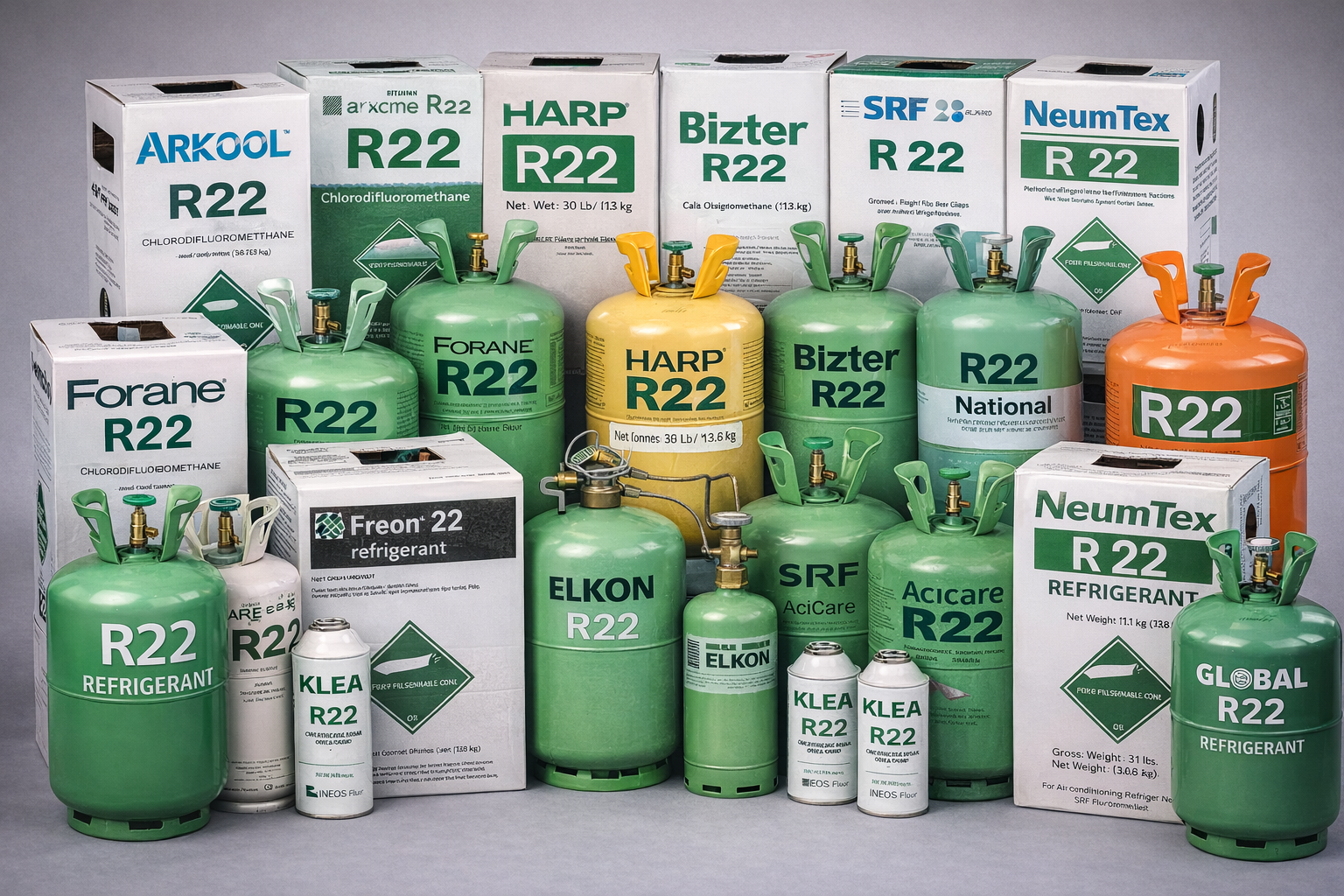 برند گاز R22