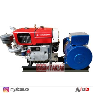 دیزل ژنراتور 10 کیلووات با موتور 20/22 اسب تکفاز و سه فاز