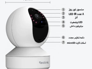 دوربین مداربسته تحت شبکه ریولینک مدل E1 WIFI