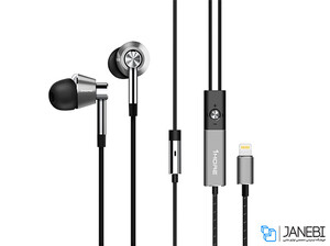 هدفون لایتنینگ 3 درایور داخل گوش لایتنینگ وان مور 1More Triple Driver Lightning In-Ear 1001L Headphones