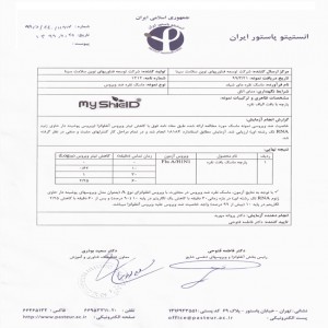 ماسک آنتی وایرال مای شیلد 2 لایه نقره سوپر پروتکشن(سایز بزرگسال، نوجوان، کودک)