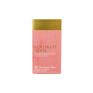قرص کلاژن گلد  صورتی (Collagen gold)