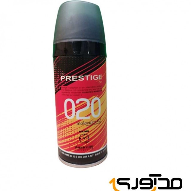 اسپری خوشبو کننده بدن مردانه مدل Molecules 020 حجم 150 میلی لیتر پرستیژ