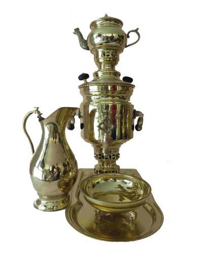 سماور استوانه ای دسته آویز