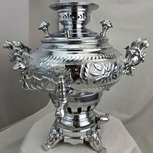 سماور گازی پاکان  6 لیتر ساده