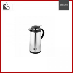فلاسک شیشه دار استیل  یک لیتری کی اس تی( KST) کد 5411