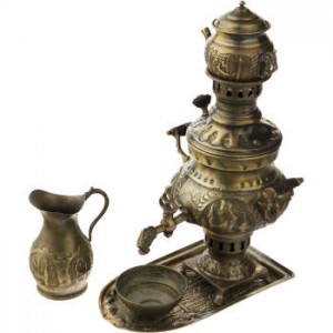 ست سماور دکوری مهرگان مدل ۷۸۹۰