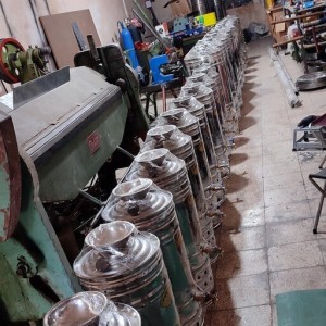 سماور گازی استیل بزرگ 70لیتری صنعتی هیئتی مسجدی