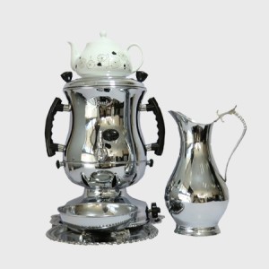 سرویس سماور گازی سه کاره رز افسون 6 لیتری
