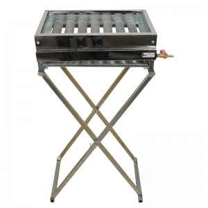 کباب پز 7 شعله با پایه متحرک اوپیس (چدن) KP507