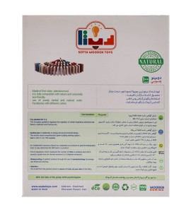 خرید اسباب بازی دومینو چوبی 100 قطعه