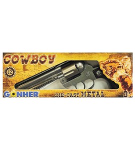 اسباب بازی تفنگ فلزی 12 تیر COWBOY