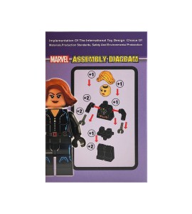 عکس لگو شخصیتی بلک ویدو (Black Widow)