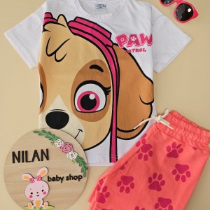ست  تیشرت و شلوارک اسکای  - زارا