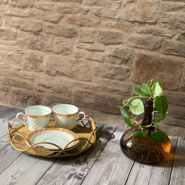 سینی طرح برگ