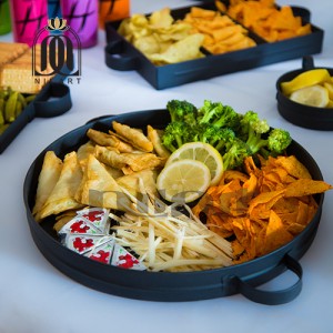 ظرف مزه  مدل هلیا (دایره  ساده)