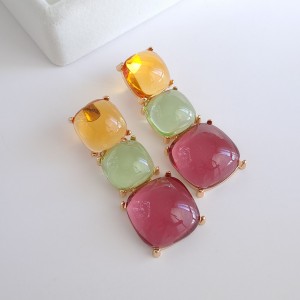 گوشواره طرح زارا رنگین کمان *