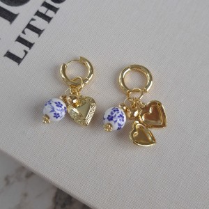 گوشواره لاگت قلب و گوی