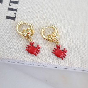 گوشواره خرچنگ قرمز