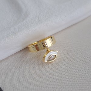 انگشتر آویز چشم متحرک برای انگشت کوچک*