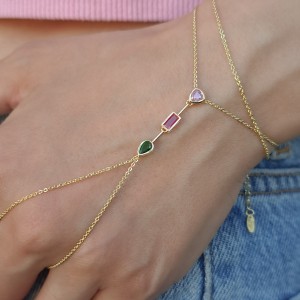 تمیمه نگین‌های هندسی