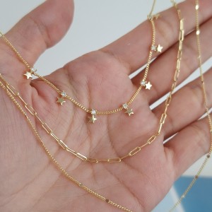 گردنبند ستاره و نگین