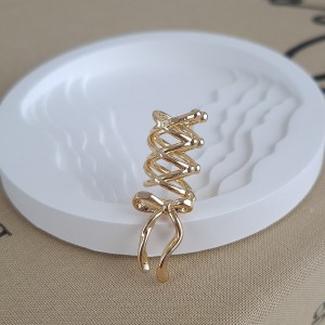 گوشواره ایرکاف چهار لاین پاپیون*