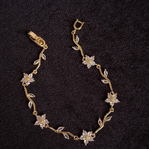 دستبند شاخه گل شفاف*