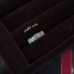 انگشتر انگشت کوچک فول باگت و نگین نقره ای*