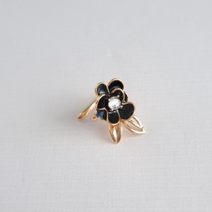 گوشواره ایرکاف گل مشکی ( هر عدد  )