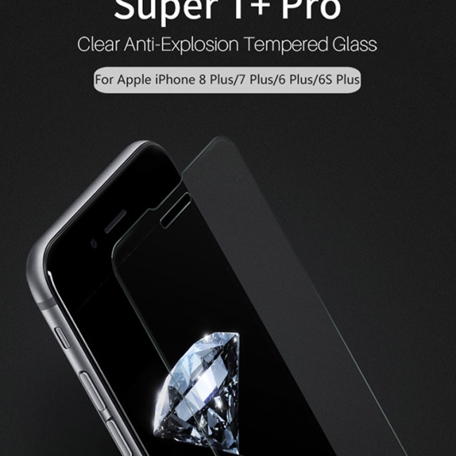 محافظ صفحه نمایش گلس نیلکین Nillkin T+Pro Glass Screen Protector For Apple iPhone 8 Plus