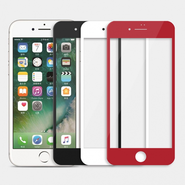محافظ صفحه نمایش تمام صفحه گلس نیلکین Nillkin AP+PRO 3D Glass Screen Protector For Apple iPhone 8