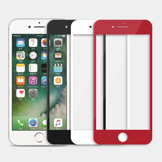 محافظ صفحه نمایش گلس تمام صفحه نیلکین Nillkin AP+PRO 3D Glass Screen Protector For Apple iPhone 8 Plus