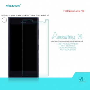 محافظ صفحه نمایش شیشه ای NOKIA Lumia 730/735