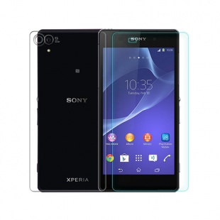 محافظ صفحه نمایش شیشه ای +Sony Xperia Z2 L50 Amazing H