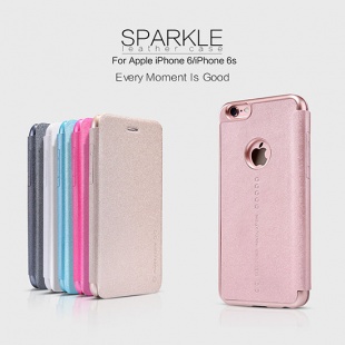Apple iPhone 6/iPhone 6S NEW LEATHER CASE- Sparkle Leather Case