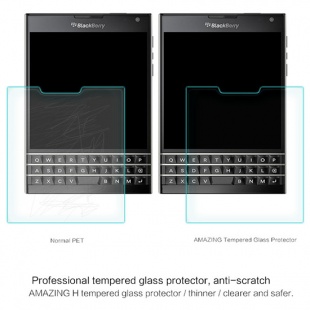محافظ صفحه نمایش شیشه ای BlackBerry Passport