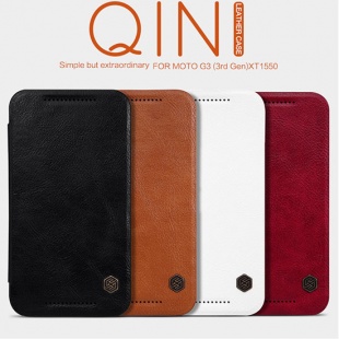 MOTO G3 (3rd Gen)XT1550 Qin leather cas
