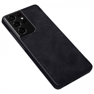 کیف چرمی سامسونگ s21 سیاه