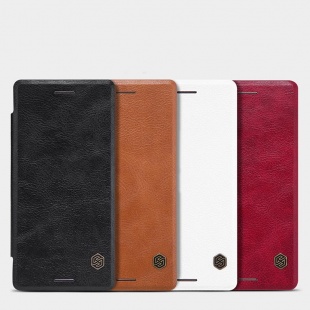 کیف چرمی Sony Xperia X Performance Qin leather case