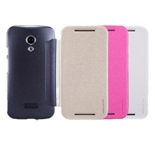 کیف محافظ MOTO G2 NEW LEATHER CASE- Sparkle