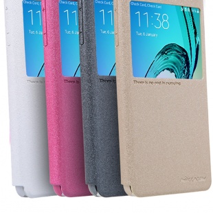 کیف محافظ نیلکین Samsung A3100 Sparkle Leather case
