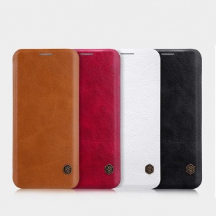 کیف محافظ چرمی نیلکین Nillkin Qin Leather Case For Samsung Galaxy S8